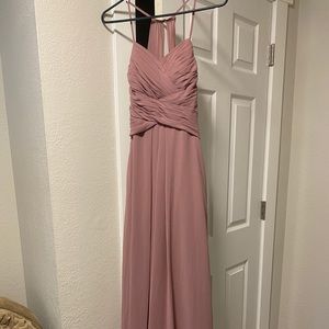 Azazie Vintage Mauve Cecilia Dress